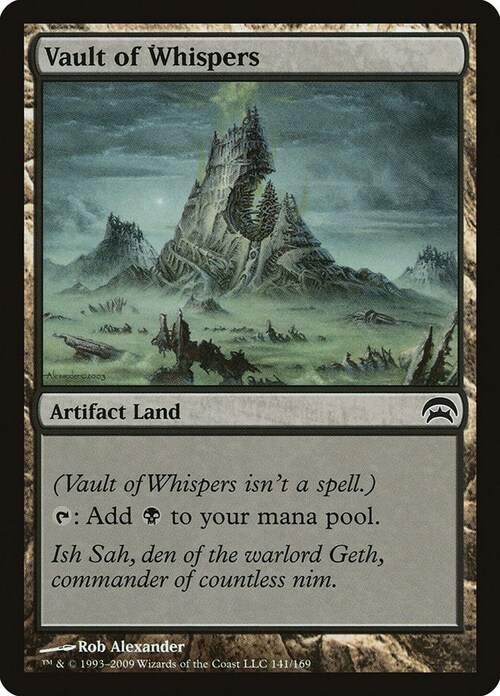 Vault of Whispers Card Front