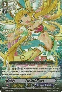 Top Idol, Flores Card Front