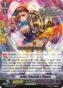 Steam Maiden, Arlim Card Front