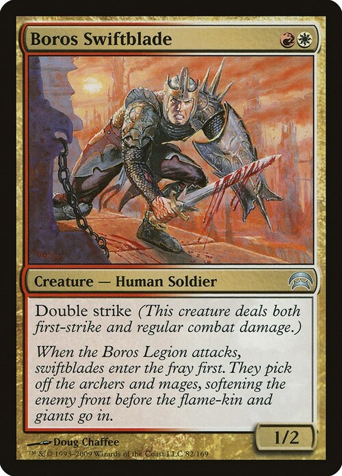 Boros Swiftblade Card Front