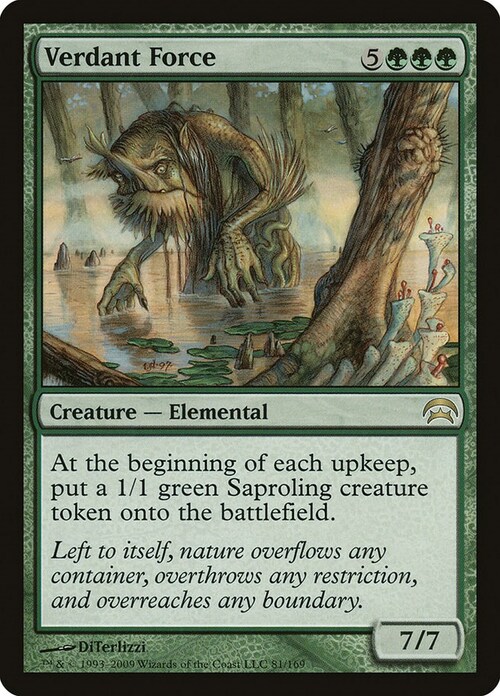 Verdant Force Card Front