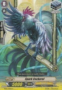 Spark Cockerel Card Front