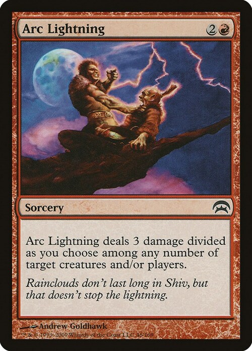 Arc Lightning Card Front