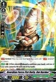 Guardian Force Fist Deity, Oni Burdoc [V Format]