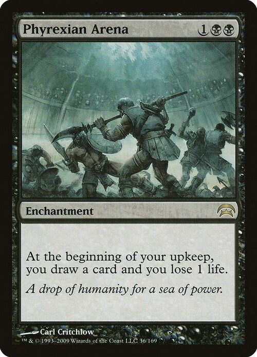 Phyrexian Arena Card Front