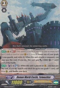 Demon World Castle, Totwachter Card Front