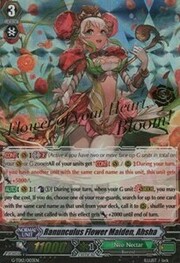 Ranunculus Flower Maiden, Ahsha [G Format]