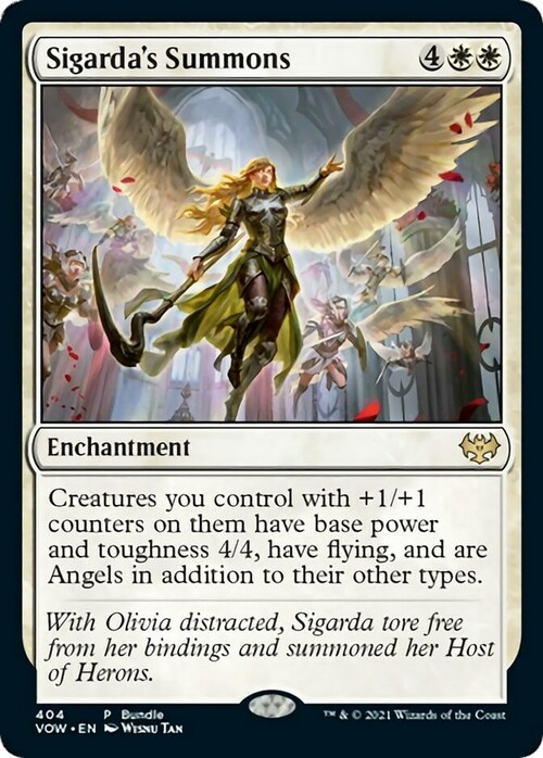 Sigarda's Summons Card Front