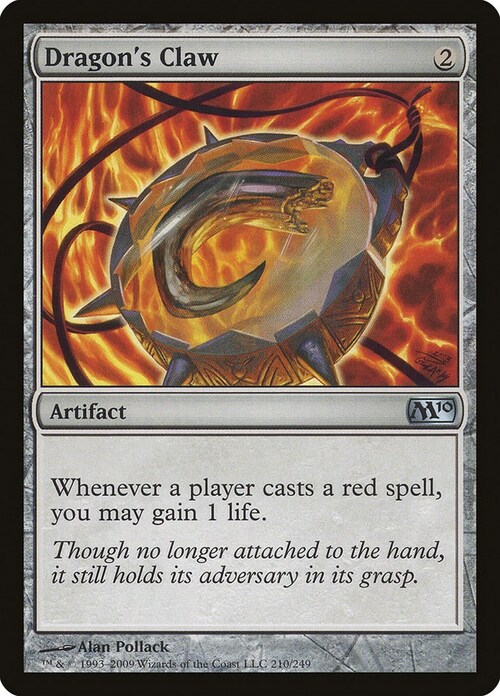 Dragon's Claw Card Front