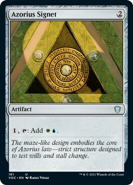 Azorius Signet Card Front