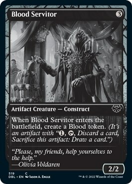 Blood Servitor Card Front