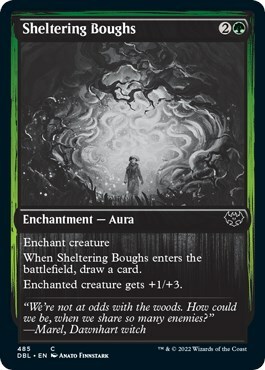 Sheltering Boughs Card Front