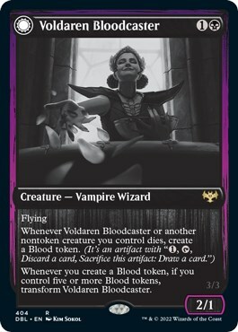 Voldaren Bloodcaster // Bloodbat Summoner Card Front