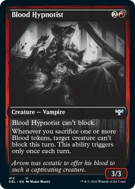 Blood Hypnotist Card Front