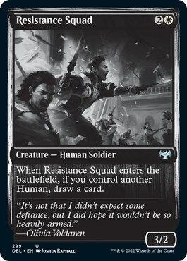 Resistance Squad Card Front