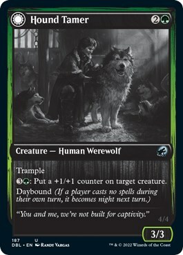 Hound Tamer // Untamed Pup Card Front