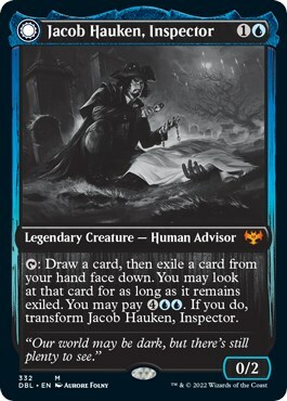 Jacob Hauken, Inspector // Hauken's Insight Card Front