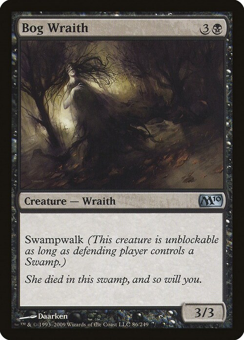 Bog Wraith Card Front