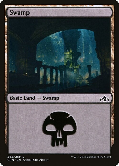 Swamp Card Front