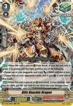 Blitz Knuckle Dragon Card Front