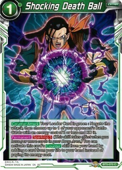 Shocking Death Ball Card Front