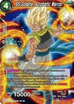 SS Gogeta, Acrobatic Warrior Card Front