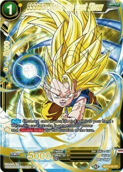 SS3 Son Goku, the Last Straw Card Front