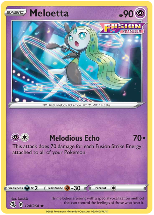 Meloetta Card Front