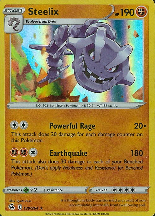 Steelix Card Front