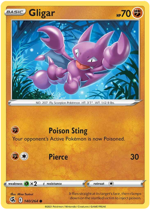 Gligar Card Front