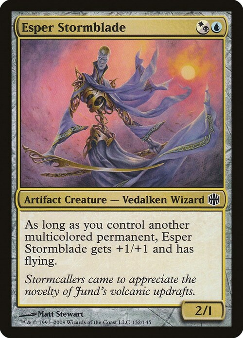 Esper Stormblade Card Front