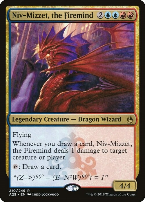 Niv-Mizzet, the Firemind Card Front