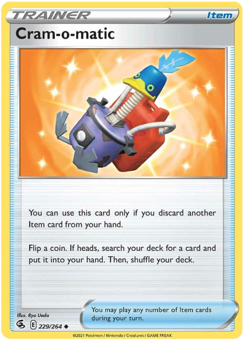 Cram-o-matic Card Front