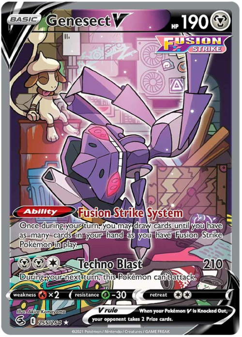 Genesect V Card Front