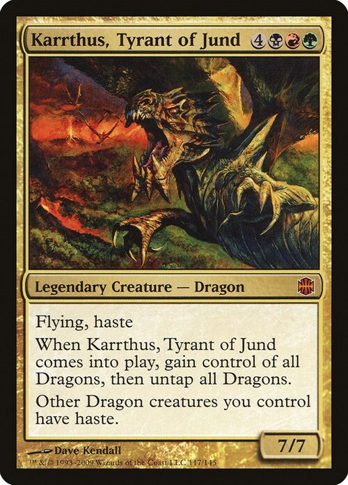 Karrthus, Tyrant of Jund Card Front