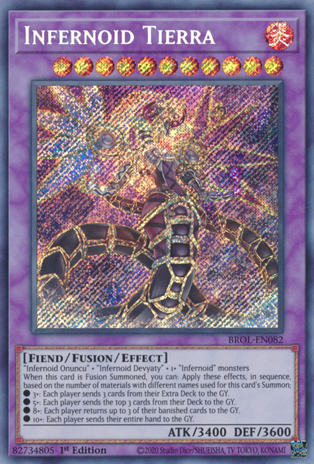 Infernoid Tierra Card Front