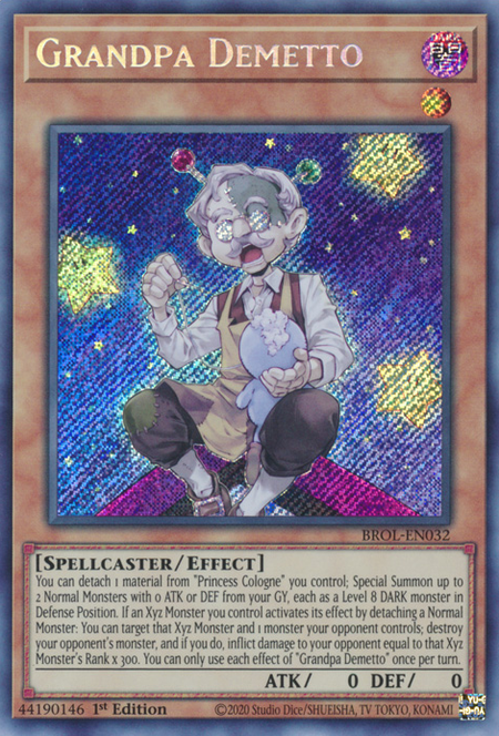 Grandpa Demetto Card Front