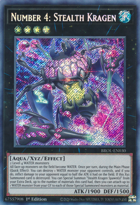 Number 4: Stealth Kragen Card Front