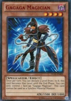 Gagaga Magician Card Front