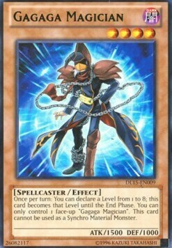 Gagaga Magician Card Front