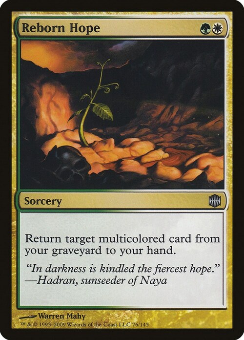 Reborn Hope Card Front