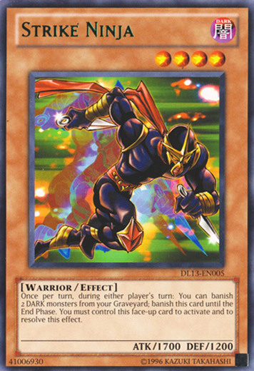 Strike Ninja Card Front