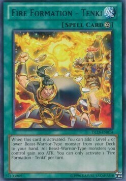 Fire Formation - Tenki Card Front