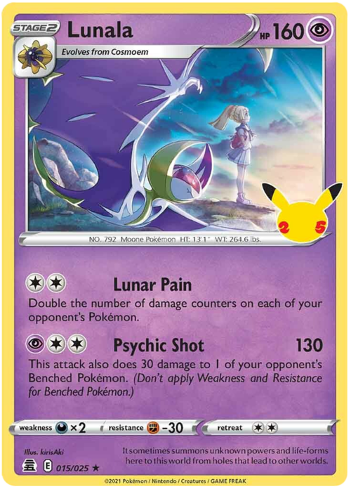 Lunala Card Front