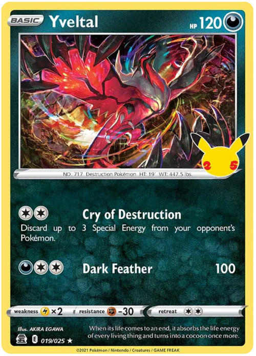 Yveltal Card Front