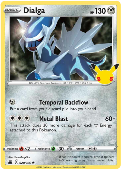 Dialga Card Front