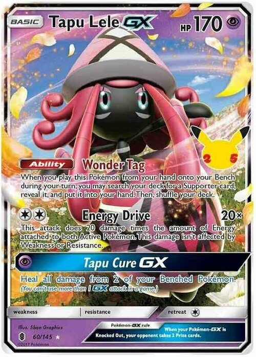 Tapu Lele GX Card Front