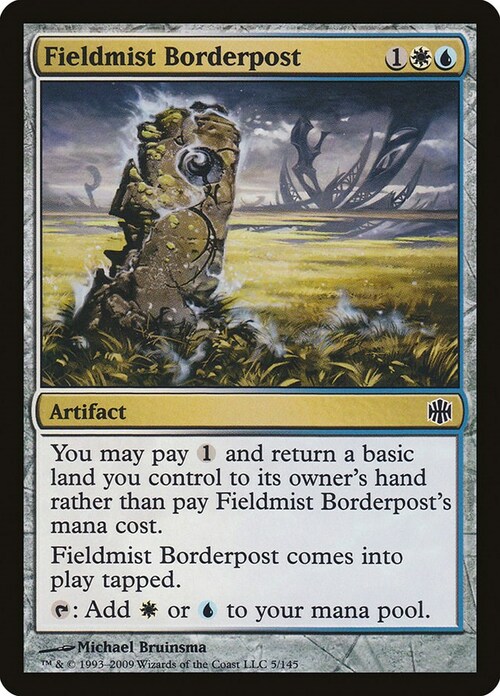 Fieldmist Borderpost Card Front