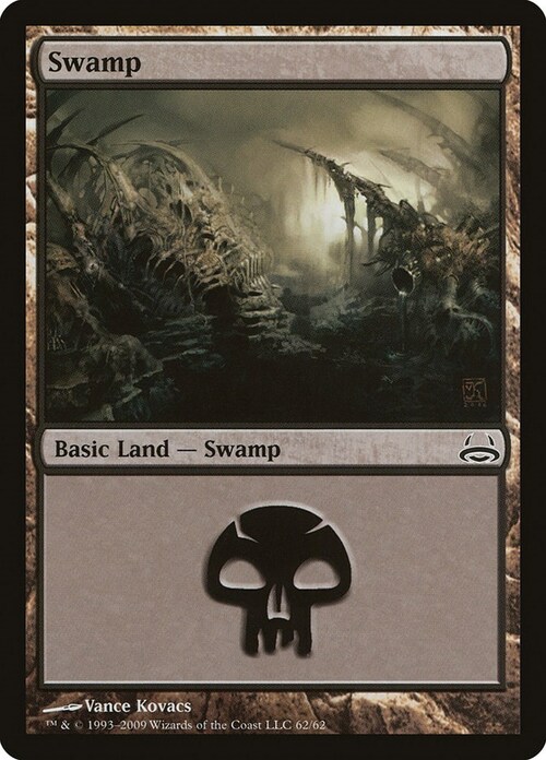 Swamp Card Front