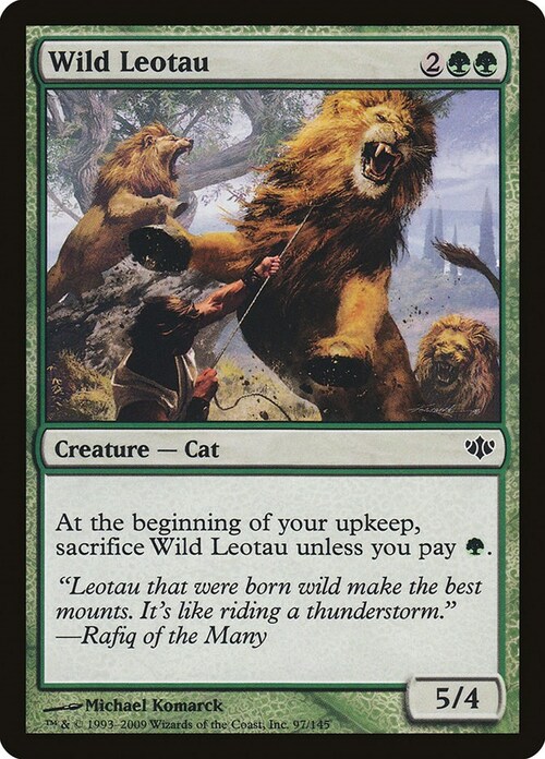 Wild Leotau Card Front